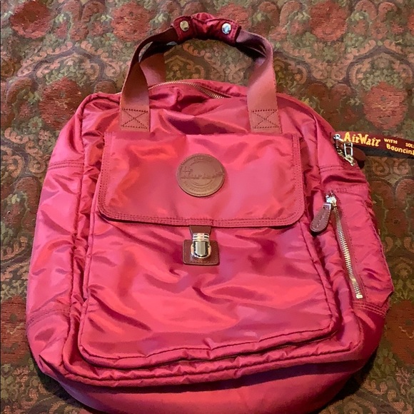Dr. Martens Handbags - Dr. Martens Flight Backpack bag EUC Maroon